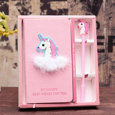 

Notebook Pen Set Diary Day Planner Kawaii Journal Stationery School Supplies Study Gift for Girls Kids