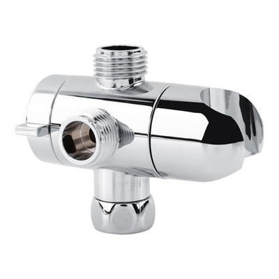 

Greensen 3-Way Shower Head Diverter&Mount Combo Shower Arm Mounted Valve Fix Bracket Bathroom