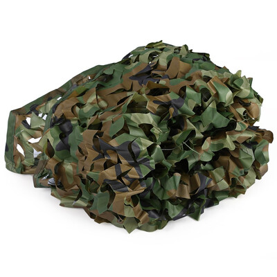 

153M x 199M Woodland Military Army Hunting Camping Tent Car Cover Camouflage Net Netting