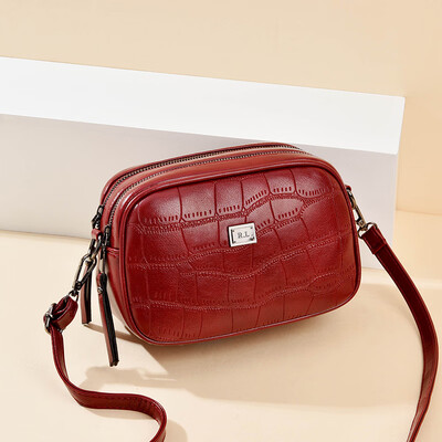 

Small square bag summer new female fashion Joker PU leather shoulder Messenger bag Korean wave