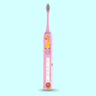 

Kids Cartoon Electric Toothbrush With 3 Modes 2min Timer IPX 7