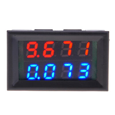 

028inch Four Digits Digital Voltmeter Current Voltage Meter 0-100V 0-10A