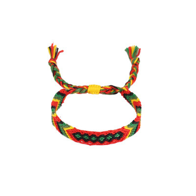 

Boho Colorful Hand Woven Cotton Rope Bracelets Multicolor Braided Handmade Friendship Bracelet Adjustable