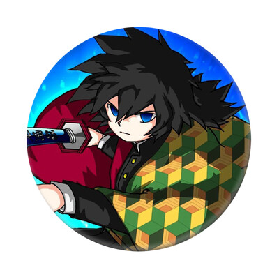 

Demon Slayer Brooch Japanese Anime Brooches & Pins for Clothes Bags Caps&Pencil Cases