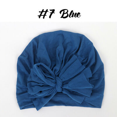 

Newborn Baby Cute Bowknot Beanie Hat Toddler Kids Boy Girl Soft Cotton Warm Hat