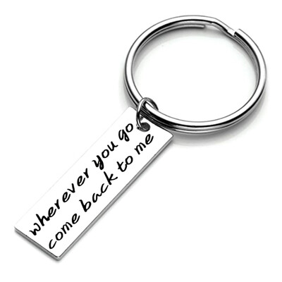 

Keychain Boyfriend Keychain Aluminum Grad GiftCouples Keychain Engraved Keychain Husband Gift Boyfriend Gift Christmas Gift