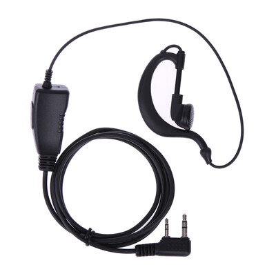 

2 Pin Earpiece Mic PTT Headset for BAOFENG Kenwood Retevis Two Way Radios