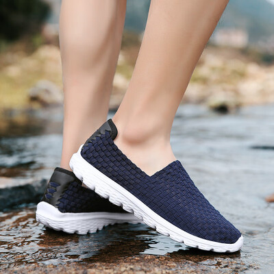 

Summer Flax Canvas Shoes Korean Edition Fashion Leisure Knitting