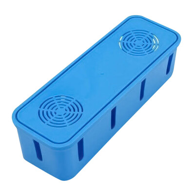 

Gobestart Cable Storage Box Wire Management Socket Tidy Organizer Home Room