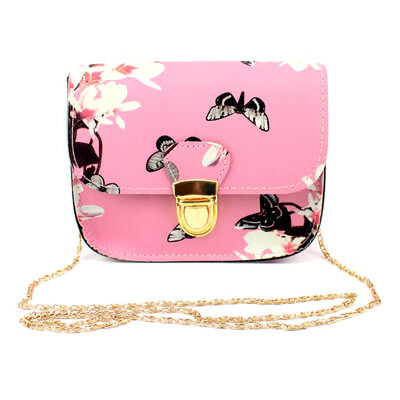 

PU Leather Ladies Print Letter Shoulder Bag Handbag Satchel Tote