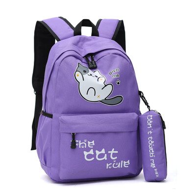 

Chic schoolbag girl Korean version Yusuku ulzzang junior high school students backpack canvas ins Shoulder Bag Girl