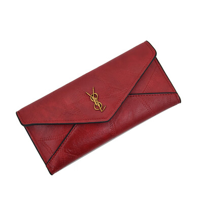 

Ultra-thin fashion wallet woman long air woman simple portable leisure buckle creative tide