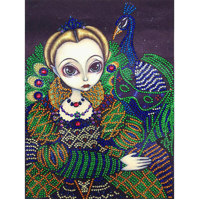 

5D DIY Special Shaped Diamond Painting Girl Cross Stitch Mosaic Craft Kits