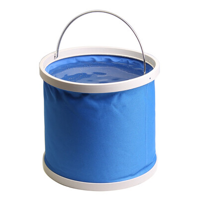 

Saidsome 13L Folding Bucket Multi-purpose Portable Fishing Bucket Car Wash Bucket fishing bait fishing lure