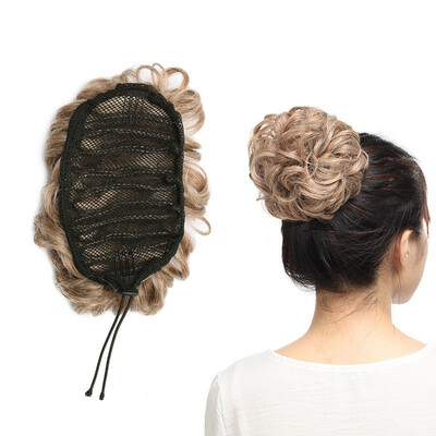 

Synthetic Hair Bun Extensions Messy Hair Scrunchies Hair Pieces for Women Hair Donut Updo Ponytail