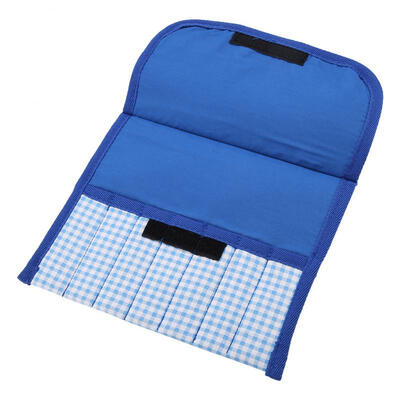 

Greensen Crochet Hook Storage Bag Home Sewing Knitting Weave Tool Yarn Needle Case