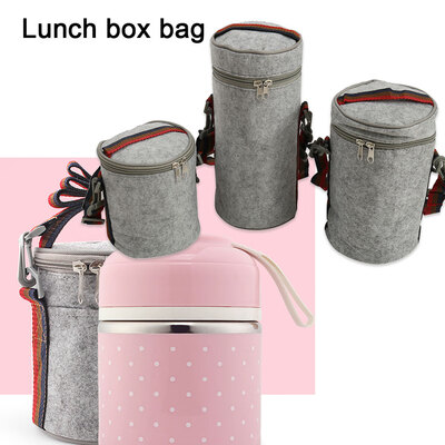 

WORTHBUY Cute Japanese Thermal Lunch Box Leak-Proof Stainless Steel Bento Box Kids Portable Picnic School Food Container Box