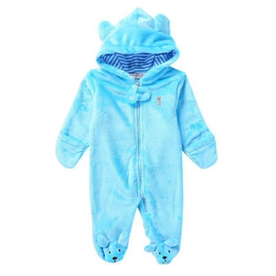 

Spring Autumn Baby Clothes Boy Pajamas Jumpsuit Animal Baby Rompers Clothing Flannel Cartoon Girl