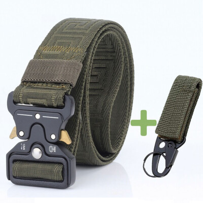 

New Nylon Belt Men Army Tactical Designer Belt For Jeans Military Combat Belts Emergency Survival Waist Belt Strap Automatic