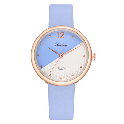 

Fashion trend new ladies quartz watch wish hot candy color student watch