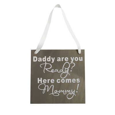 

Gobestart Wooden Hanging Plaque Board Mother&Fathers Day Holiday Home Wall Ornament Gifts