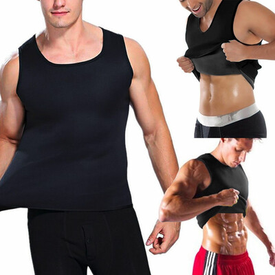 

〖Follure〗Men Neoprene Sauna Thermo Sweat Body Shaper Waist Trainer Slim Corset Vest