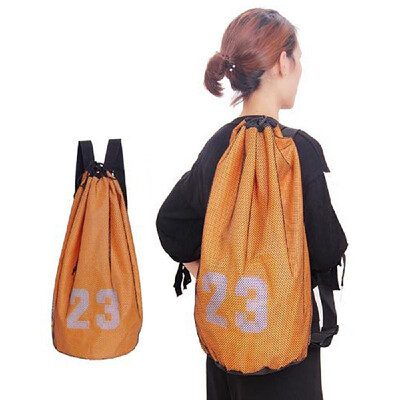 

Basketball Bag Drawstring Mash Backpack Fitness Bucket Bag Outdoor Basketball Backpack Sports Equipment Bag