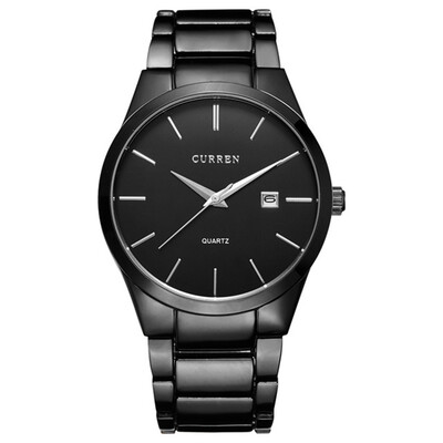

CURREN Men\s Fashion&Casual Simple Quartz Stainless Steel Dress Wrist Watch
