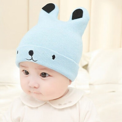 

Newborn Toddler Kids Baby Girl Boy Visor Baseball Cat Little Ear Cap Warm Hat