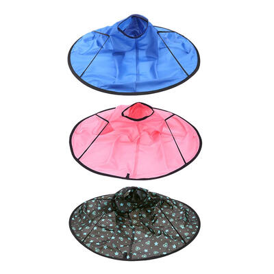 

Foldable Adult Kids Hair Cutting Cloak Salon Hairstyle Round Umbrella Cape