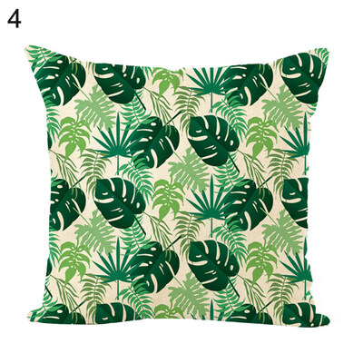 

Monstera Leaves Square Throw Pillow Case Cushion Cover Home Sofa Bed Car Decor