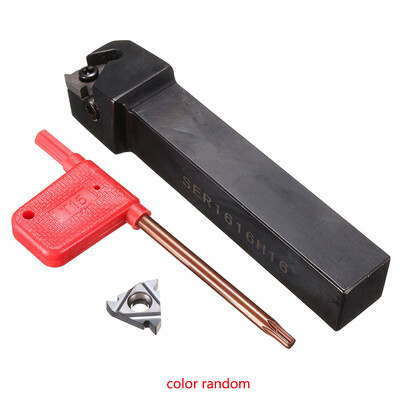 

SER1616H16 CNC Turning Tool Holder Boring Bar 16ER AG60 Carbide Internal Threading Inserts Wrench