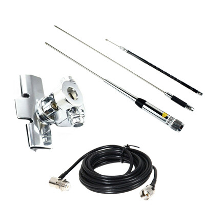

HH-9000 Mobile Antenna Set 296505144435MHz Replacement for TH-9800 KT7900D Two Way Radio Accessories