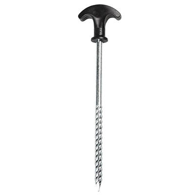 

Stainless Steel Outdoor Tent Accessories Spiral T-shape Tent Nail Windproof