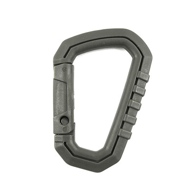 

5pcs D Shape 200LB Buckle Snap Clip POM Plastic Climbing Carabiner Hanging