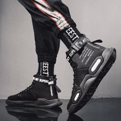 

Mens shoes autumn high board shoes small white Korean version of the trend of sports leisure sports fashion shoes