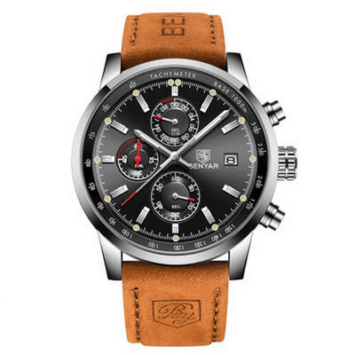 

Men Luxury Brand Quartz Watch Fashion Chronograph Watch Reloj Hombre Sport Clock Male Hour Relogio Masculino