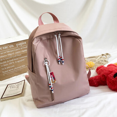 

Well the ancient feeling of the girl schoolbag female Korean version of Gao Zhongsheng cute backpack Chao brand ins double should