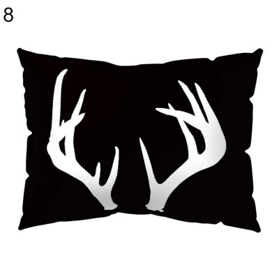 

Heart Antler Arrow Circle Pillow Case Cushion Cover Sofa Bed Car Office Decor