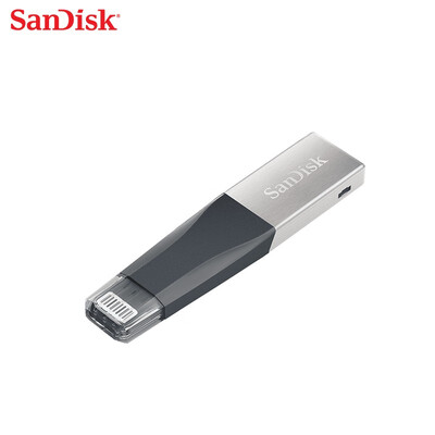 

SanDisk USB Flash Drive 16GB 32GB MFI Pen Drive USB 30 OTG 64GB 128GB Memory Stick 90MBS Pendrive For iPhoneiPadiPodPC