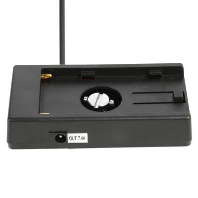 

Battery Adapter Buckle Plate w74V DC55 21mm Plug for Sony NP-F Series