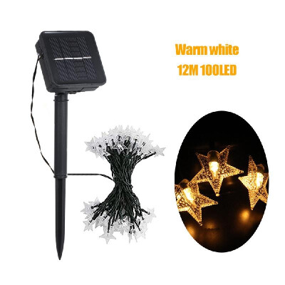 

5M164Ft 20LEDs Solar Powered Energy Fairy String Light Lawn Lamp with 8 Different Lighting Modes Effects Flexible Twistable Bend