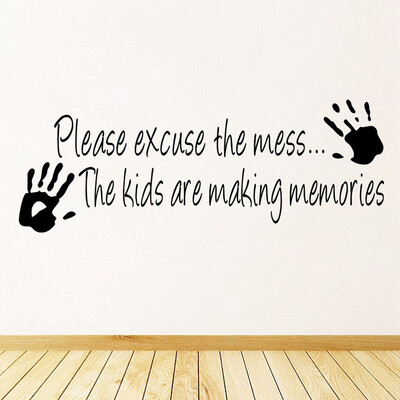

〖Follure〗Cartoon Making Memories Wall Sticker Home Decor Creative Wall Kids Room