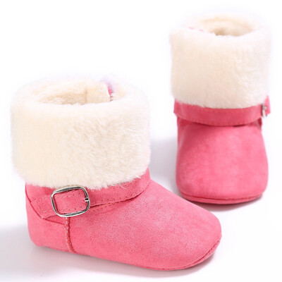 

Fashion Baby Girls Boys Lovely Boots Unisex Snow Boots Winter Kids Warm Style Shoes