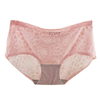 

underwear women panties Fashion ice silk sexy one piece seamless lifts elegant buttock breathable briefs lingerie hollow out