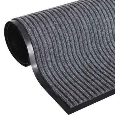 

Gray PVC Door Mat 2 9" x 1 9"