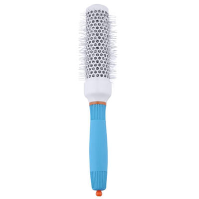 

Hair Brush Ceramic Round Comb Aluminium Tube Barber Dressing Styling Tools