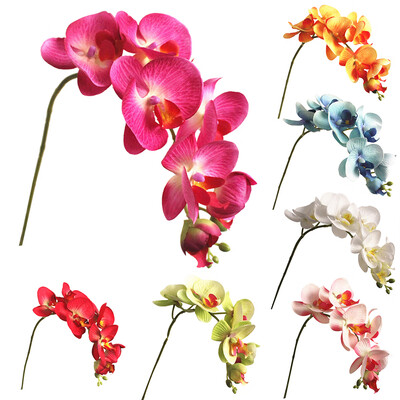 

1Pc Artificial Butterfly Orchid 7 Heads Fake Flower DIY Wedding Party Decor