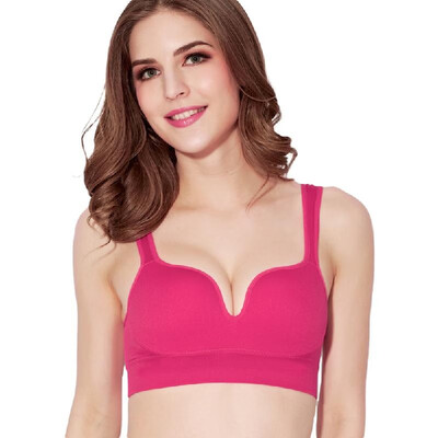 

Sexy Women Sports Bra Yoga Running Ftness Seamless Padded Push Up Vest Bra Workout Tank Tops