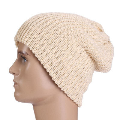 

Mens Winter Hat Warm Comfortable Soft Knitted Cap Casual Acrylic Slouchy Beanie Hat